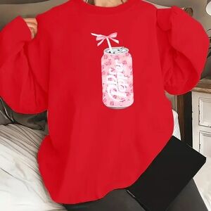 Women’s Dr Pepper sweatshirt brand new fall cozy warm